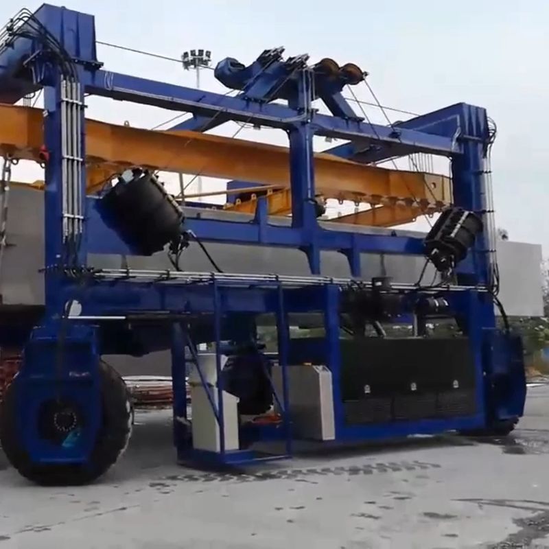 Produits mobiles de Crane For Precast Concrete Construction de portique de cargaison bleue