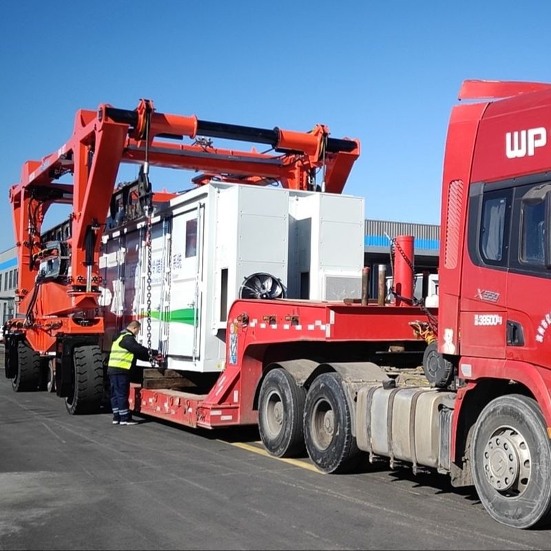 Le mobile de SPEO écartent les jambes la grue 35 Ton For Lifting Oversized Loads de transporteur